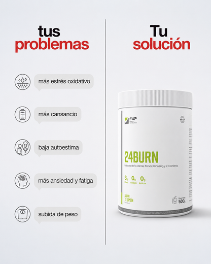24BURN - Energizante | Reductor de tallas